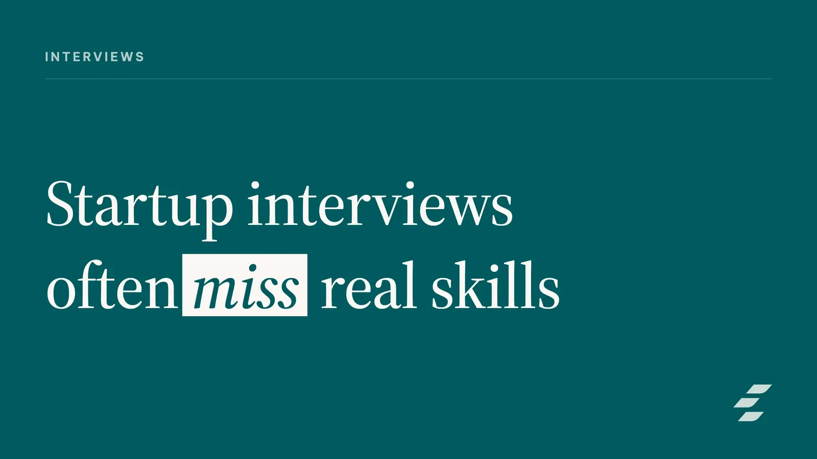 Featured image for Designing a Predictive Technical Interview Process for Startups: Assess Real-World Engineering Skills Effectively